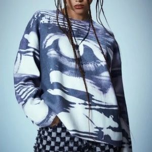 JADED LONDON EYES ON YOU KNIT SWEATER